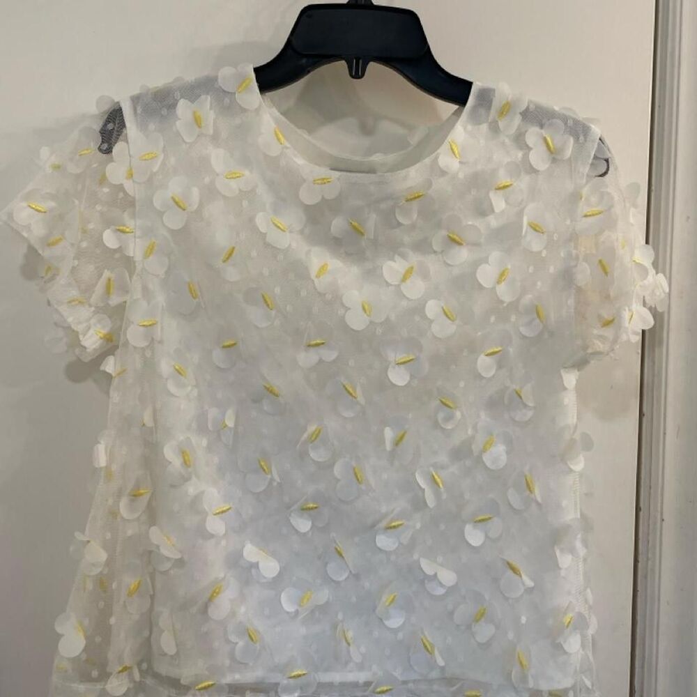 Lili-sidonio Women's White Blouse